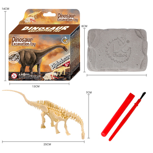 Ukenn-figura de dinosaurio pequeño para niños, juguete de Ciencia Educativa, modelismo de fósil, arqueológico, personalizable - Product Image 6
