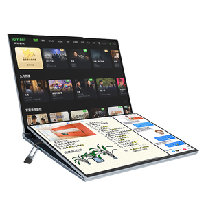 High End 16+16inch Dual Screen Laptop Portable Pc OEM Gaming Laptop 8/12 Core I5 I7 Max RAM 64gb+4tb Business <strong>Notebook</strong> <strong>Computer</strong> - Product Image 2