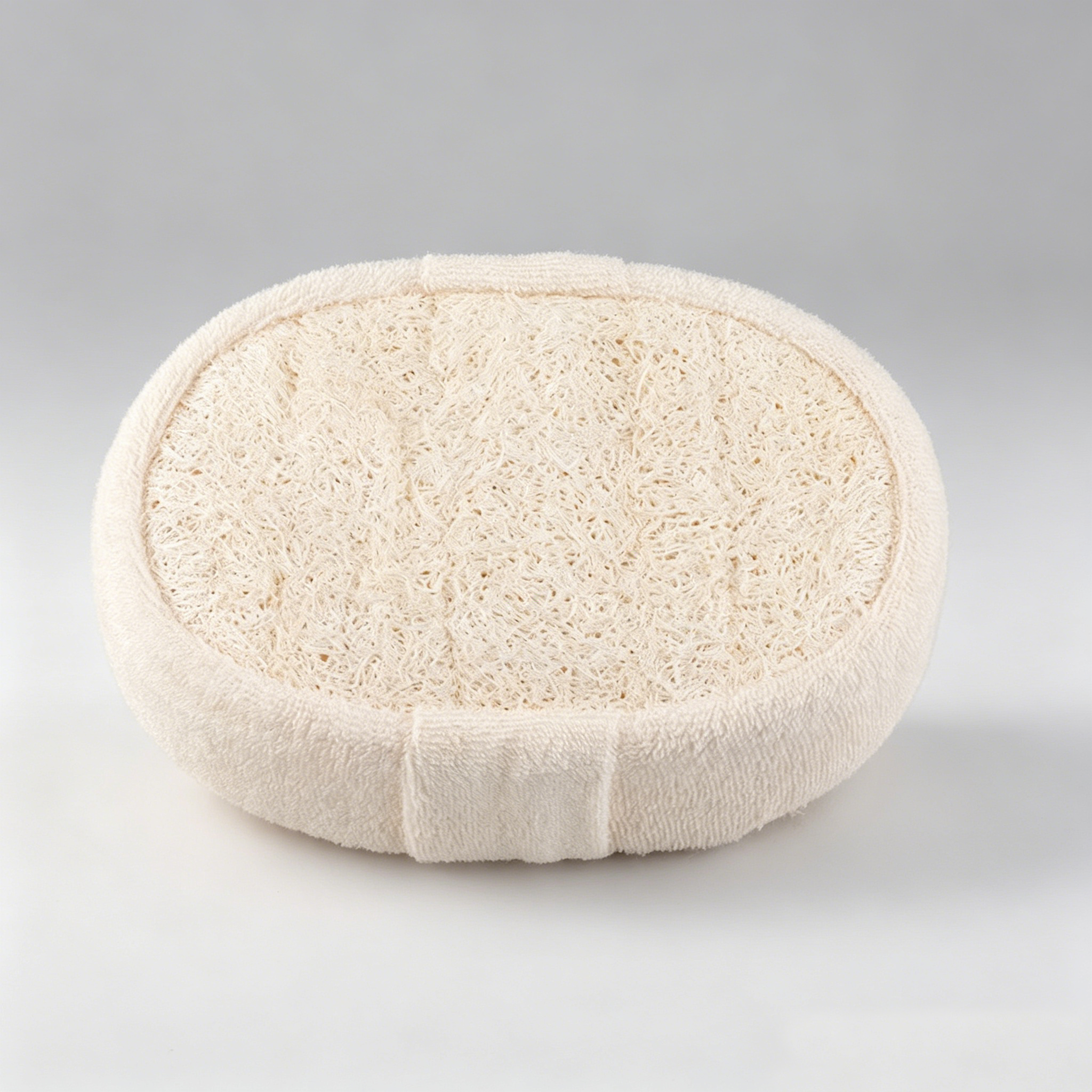 Éponge de bain ovale d'environ 8*12cm