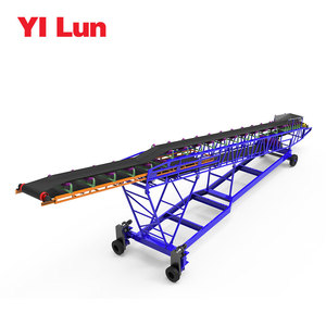 用于终端/港口装载/谷物/散装物料的便携式伸缩式径向堆垛移动带式输送机系统 - Product Image 3