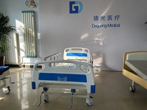 2024 New Design for Patient High Quality <strong>Excellent</strong> Prices Wholesale Lightweight Two <strong>Functions</strong> Double Crank Hospital Bed
