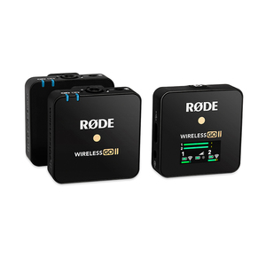 RODEワイヤレスGo2IIスーパーミニワイヤレスラベリアマイクキット (Vlogger Ph oto Video Audio Recording Live Interview Mic用) - Product Image 1