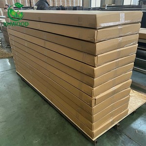 Âm thanh cách ly Bảng điều khiển âm thanh gỗ Veneer mật độ cao MDF slat sợi polyester tấm Tường âm thanh' - Product Image 6