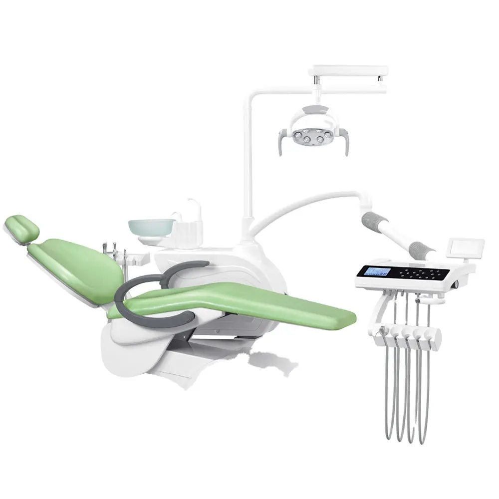 2024 nuevo modelo de silla dental de alta Calidad con certificación CE hecha en China para clínica de dentista