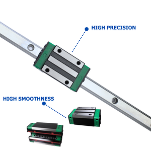 Guía de movimiento lineal HGR20 Riel de guía lineal para robots de pórtico Deslizamiento lineal de fabricación de alta precisión - Product Image 2
