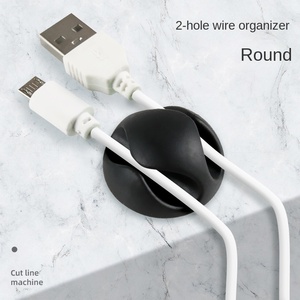 Silicone Usb Desktop <strong>Cable</strong> Mount Fixing Winder <strong>Tidy</strong> Management Holder Silicone Desktop Usb Silicone <strong>Cable</strong> Clamp Clips Organizer - Product Image 4