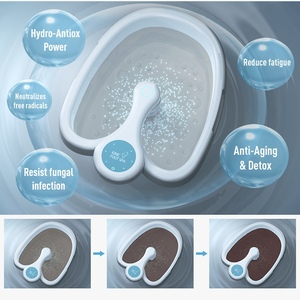 Beyaz havza iyonik detoks ayak banyosu Spa makinesi dizi sağlık için rehabilitasyon terapi malzemeleri - Product Image 3