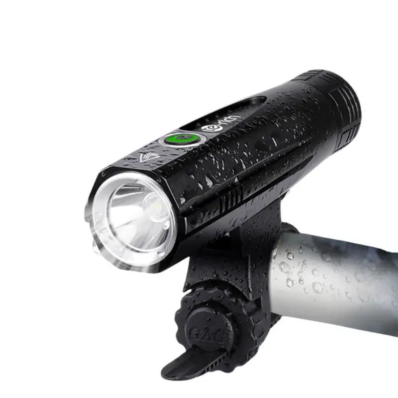 800LM Aluminum Alloy Type-C Rechargeable Cycling Equipment Mountain Bike Sensor Warning Accessories Bike Front Light