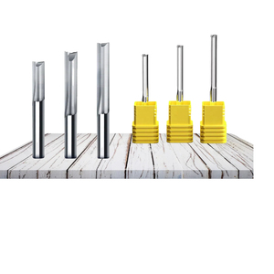 Toolswang ดอกกัดเราเตอร์สองหัวแบบตรงก้านขนาด6มม. 8มม. สำหรับงานแกะสลักไม้ CNC - Product Image 5