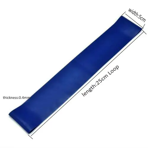 Haiyang Libenli vende a buon mercato palestra fitness logo stampato personalizzato Yoga Stretch Band Latex esercizio mini loop band set di cinturini di resistenza