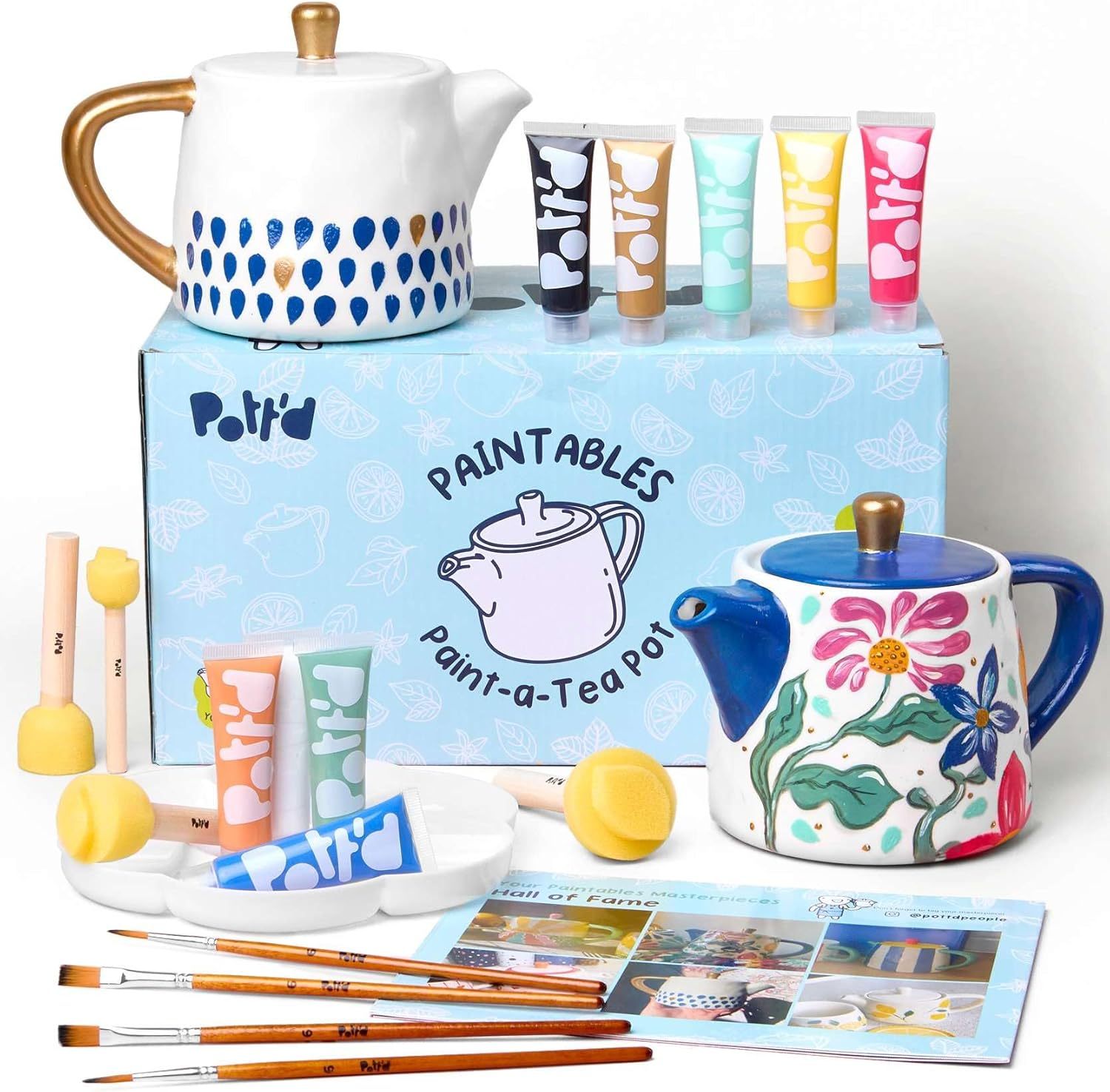 Paintables Paint-a-Tea Set