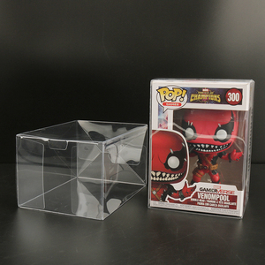 Toptan otomatik kilit 4 "koruyucu 0.35mm PET şeffaf kutu koruyucu Funko Pop Baili koruyucu - Product Image 2