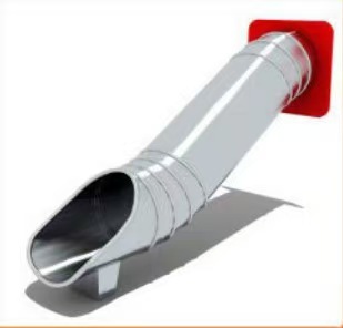 Barile pieno scorrevole dritto con diametro di 72 cm
