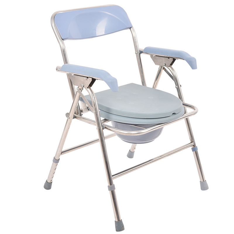 Gray-blue height adjustable
