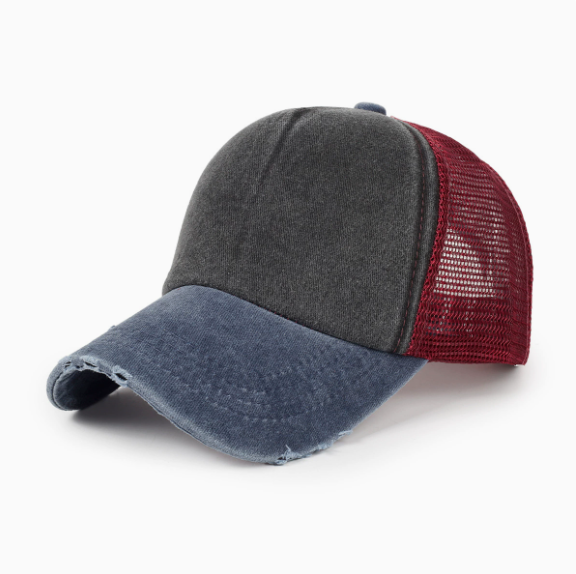 Navy blue (front piece black)