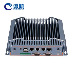 IOT Edge Computing Eingebettetes Computer gehäuse 4 LAN 6Com N100 N95 N200 N305 DDR5 WIFI/BT/4G X86 Industrieller lüfter loser Mini-PC der 12. Generation - Product Image 3
