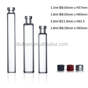 3 мл одноразовые стерильные стеклянные картриджи в независимой упаковке одноразовые стеклянные флаконы для премиальной стеклянной упаковки - Product Image 2