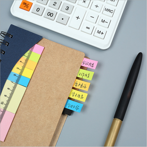 Werbeartikel personalisiertes individuelles Logo Kraftpapier-Abdeckung tägliche Aufgabe Spiral-Notizbuch Memo klebe-Notizblock mit Stift - Product Image 4