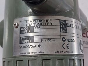 Transmisor de temperatura Digital Yokogawa YTA110, Control de pantalla LCD Industrial japonesa, Sensor de temperatura de aplicación de agua - Product Image 4