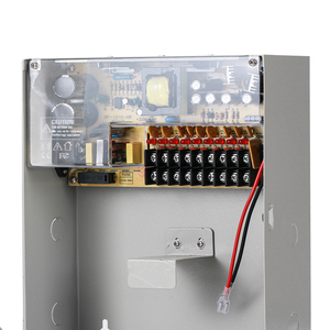 9CH AC100 240V DC12V 10A güç kaynağı kutusu için adaptör transformatörü CCTV güvenlik Ip kamera LED şerit dize işık 220 V 110V - Product Image 2