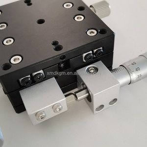 Nuevo 40*40mm Ajuste de precisión XY Cojinete de rodillos cruzados de dos ejes Mesa deslizante manual para etapas de traducción lineal manual - Product Image 3