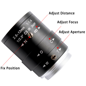 ELP Nuevo 3840*2880IMX214 Sensor 13MP Cámara USB con lente de enfoque de zoom de 2,8-12mm para Automatización Industrial ELP-USB13M02-MFV - Product Image 3