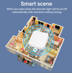 Беспроводной умный шлюз Tuya ZigBee 3,0 умный концентратор умный дом мост Tuya / Smart Life приложение пульт дистанционного управления - Product Image 6