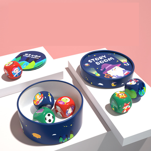 Unisex Children's Story <strong>Dice</strong> <strong>Game</strong> Cube Imagination &amp; Logic Training Develops Intelligence &amp; Other Educational <strong>Toys</strong> for Kids - Product Image 1