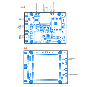 4G Wireless Wifi Modul Modem PCBA mit Sim Kartens teck platz 3g 4g Daten übertragungs antennen modul IOT Modul