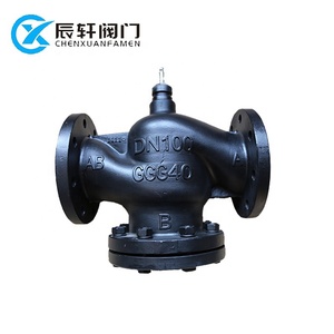 三通调节阀电动温控阀VS40.80匹配SKD电液执行器DN80 PN16 - Product Image 4