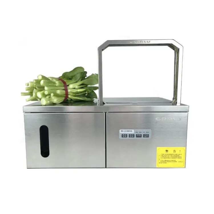 स्वत: बैंडिंग मशीन सुपरमार्केट सब्जी दीर्घकाय मशीन तेजी से बाध्यकारी मशीन