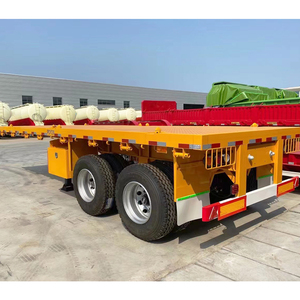 รถกึ่งพ่วง40ft 3เพลารถกึ่งพ่วงภาชนะ20FT รถกึ่งพ่วง chassi - Product Image 5