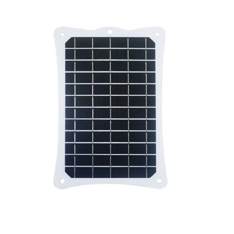 ขายส่งราคาที่มีอยู่มินิชุดแผงเซลล์แสงอาทิตย์ Monocrystalline 7วัตต์แผงเซลล์แสงอาทิตย์แขวนอยู่บนกระเป๋าเป้สะพายหลัง