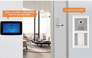 <strong>Ip</strong> Based Villa Doorphone <strong>Ip</strong> <strong>Video</strong> <strong>Intercom</strong> With Wifi 4 Apartments <strong>Video</strong> Interphone Security Wifi <strong>Intercom</strong> <strong>System</strong>