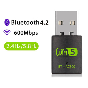 RTL8821CU Usb Dual Band <strong>Wifi</strong> Adapter 600Mbps <strong>Wifi</strong> Stick and BT 4.2 Combo Usb Wireless <strong>Network</strong> Card for <strong>Computer</strong>