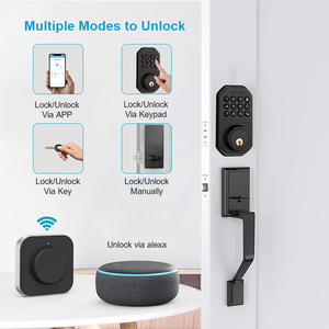 Cerradura de puerta inteligente sin llave de alta seguridad RSH, teclado electrónico Digital, códigos de usuario para puerta de aluminio y vidrio, opción de almacenamiento de datos en la nube - Product Image 3