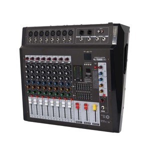 Consola de 8 canales que mezcla 16 efectos DSP interfaz USB mezclador de audio de potencia de sonido - Product Image 2