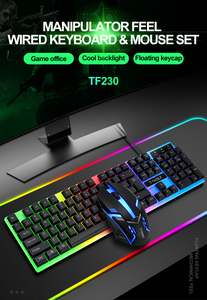 Juego de teclado y ratón RGB 2 en 1 para gaming, mouse y ordenador de oficina - Product Image 5
