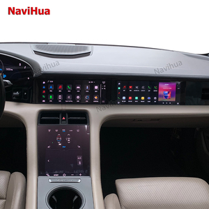 Navihua for Porsche Taycan 2019 2025 New Upgrade Android Multimedia System 11''Co-pilot Screen Entertainment Passenger Head Unit