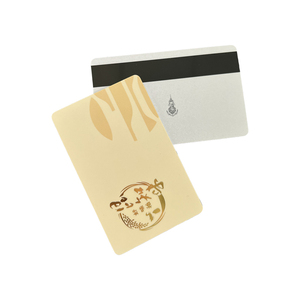 Logotipo de impresión personalizado Pvc Plastic Scratch Voucher Tarjeta de regalo Código de barras y código QR Tarjeta de tira magnética - Product Image 6