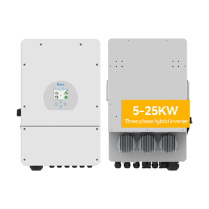 欧洲流行的Deye混合动力25KW太阳能逆变器，用于太阳能系统三相380V BESS堆栈屋顶安装逆变器 - Product Image 1