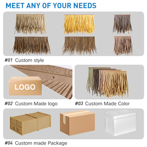 Rơm Tranh mái kết cấu phong cách của mái che nắng tấm lợp thay thế từ cho Sue roofer Exeter Park Mexico khu nghỉ mát - Product Image 3