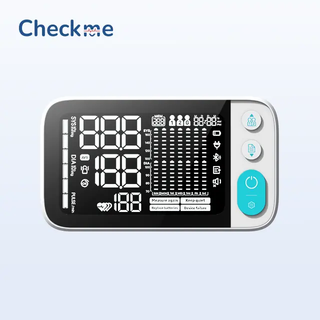 Checkme BP3 C1 جهاز مراقبة ضغط الدم لوازم تنظيم ضغط الدم الرقمي جهاز قياس ضغط الدم للمعصم مقياس ضغط الدم للذراع