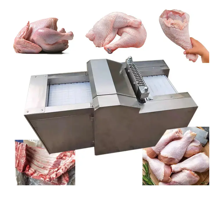 Multi-functional commercial meat cube cutting machine automatic goat meat cutter machine beef cube frozen chicken dicer machine