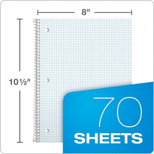 Cuaderno espiral de alta calidad, cuaderno de papel rayado universitario, cuaderno de papel de cuadrícula de matemáticas, dibujo e ingeniería - Product Image 3