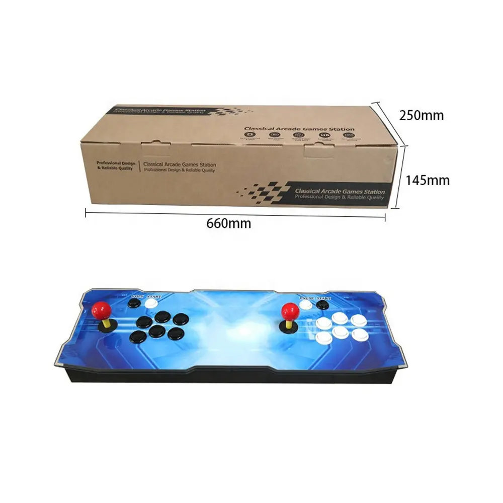 China Supplier 2022 New Arriva Game Box 12 Fight Games 3D Home Fighting Game Console
