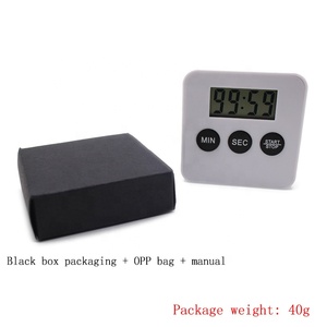 Digitale Küche Timer Big Ziffern Laut Alarm Magnetische Rückseite Stehen mit Große LCD Display für Kochen Backen Sport Spiele Büro - Product Image 4