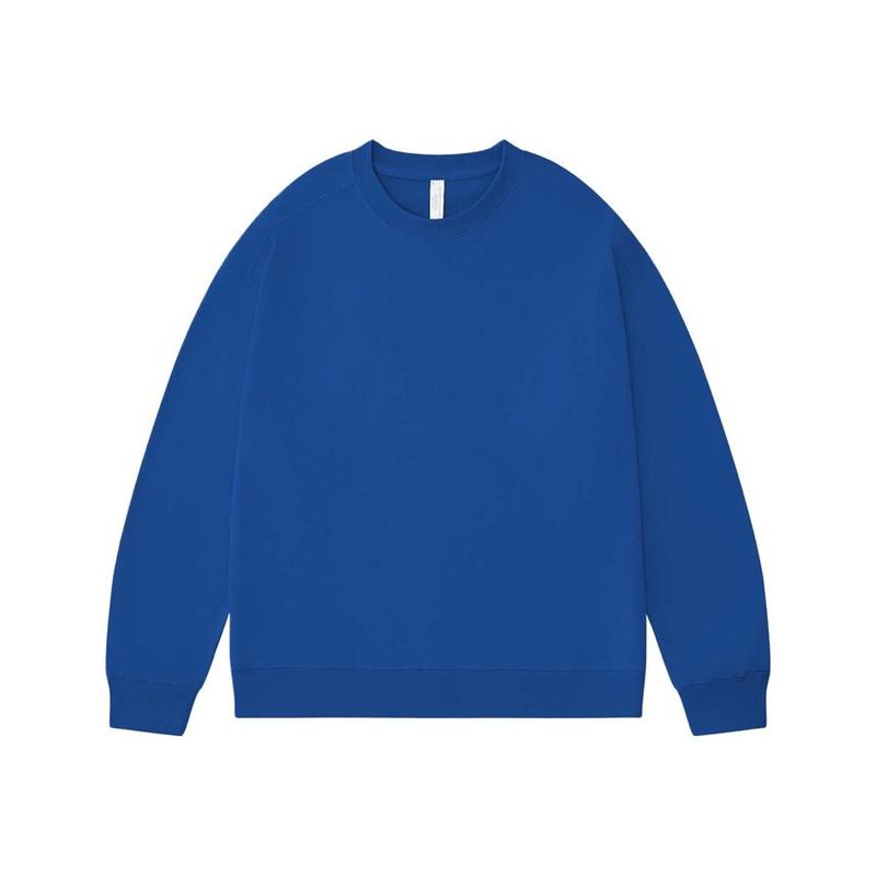 Sweat à capuche bleu à fermeture éclair