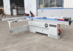 Ahşap blok levha kesme makinesi scm sürgülü masa testereleri dairesel testere bıçağı kesim makineleri çift elektrik motoru - Product Image 5