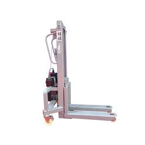 Équipement de scène 300kg petit chariot élévateur de levage empileur Mini chariot élévateur à fourche chariot élévateur à chargement automatique empileur semi-électrique pour étui de vol - Product Image 2